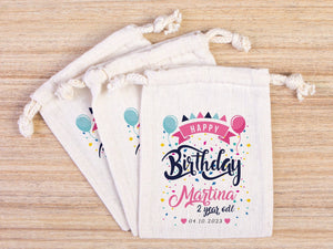 Happy Birthday Gİft Bags, Custom Party Bags for first birthday - Pamusan.com