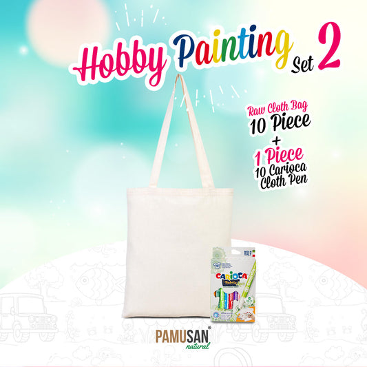 Hobby Tote Bag  14" W x 16" H (35 cm x 40 cm) Painting Set - 2