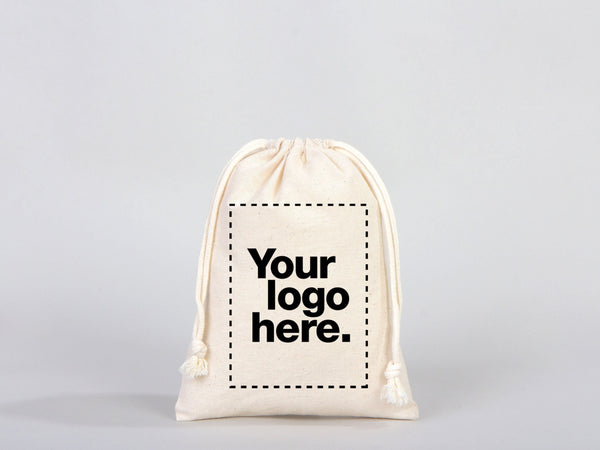 Custom Pouch Bags 6"W x 8"H  (15.5cm x 20cm)  Cotton Favor Bags  Muslin Bags  Drawstring  Party Favor Bags  Jewelry Bag  Product Packing