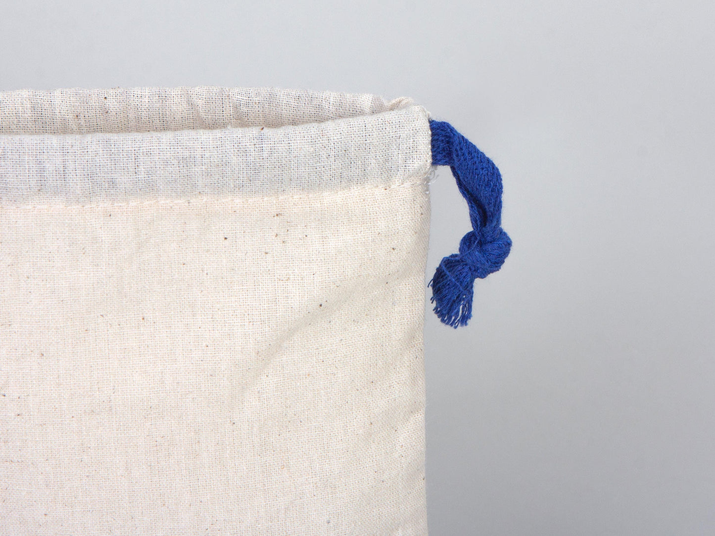 Muslin Drawsting Bags -  6"W x 8"H (15 cm x 20 cm)  - Navy blue Great For Packing And Wrapping - Organic Cotton Pouch Bag - Bridal shower Bag