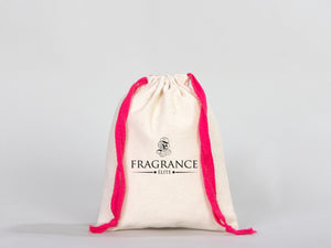 Pink Drawstring Cotton Bags 6"W x 8"H (15 cm x 20 cm), Great For Packing And Wrapping, Organic Cotton Pouch Bag, Bridal shower Bag, Custom Bag