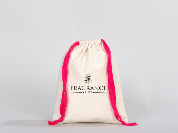 Pink Drawstring Cotton Bags 6"W x 8"H (15 cm x 20 cm), Great For Packing And Wrapping, Organic Cotton Pouch Bag, Bridal shower Bag, Custom Bag