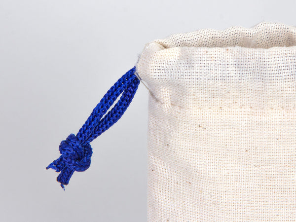 Drawstring Pouches Bag - 4"W x 5"H (10 cm x 13 cm) -  Hangover Kit - Favor Bags - Wedding Favor Bags - Bachelorette Party Ideas - Blue Bags