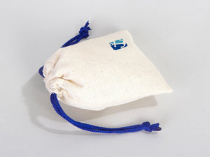 Drawstring Pouches Bag - 4"W x 5"H (10 cm x 13 cm) -  Hangover Kit - Favor Bags - Wedding Favor Bags - Bachelorette Party Ideas - Blue Bags