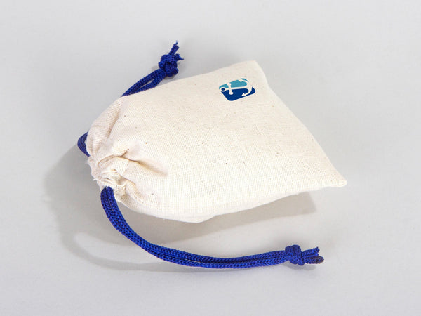 Drawstring Pouches Bag - 4"W x 5"H (10 cm x 13 cm) -  Hangover Kit - Favor Bags - Wedding Favor Bags - Bachelorette Party Ideas - Blue Bags