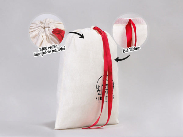 Drawstring Pouches - 12"W x 16"H (30 x 40 cm) - Personalized Favor Bags - Black Double Drawstring Pouch Bags - Party Favor Bags - Eco-Friendly Bags