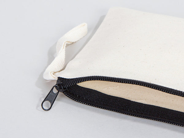 Custom Makeup Bag - 8"W x 6"H (21 cm x 15 cm  Cosmetic Makeup Bag - Bridesmaid Cosmetic Bag  - Zippered Cosmetic Bags