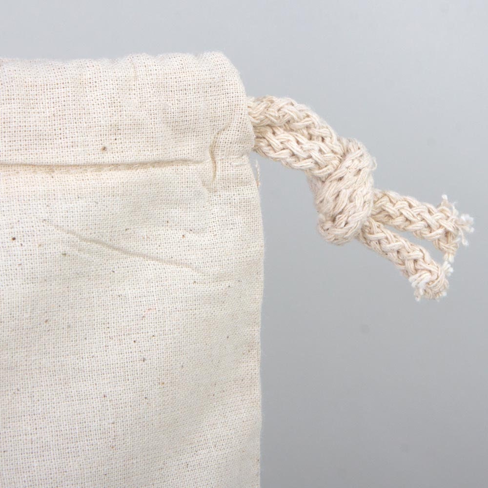 Wholesale Pouch Bags 16"W x 20"H ( 40 cm x 50 cm ) Eco Friendly Organic Cotton Double Drawstring Pouch Bags Great For Packaging - Muslin bags, Bulk Cotton Pouch