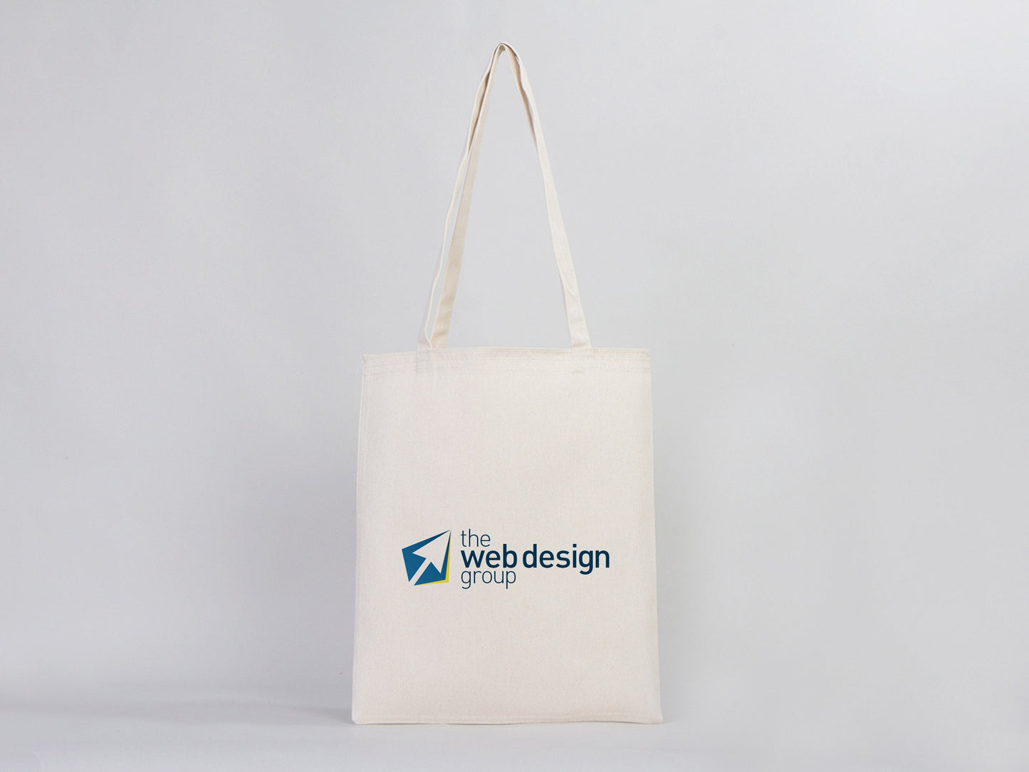 Custom Tote Bag -  14"W x 16"H (35 cm x 40 cm)  - Logo Tote with Eco-Friendly, Reusable Appeal - Promotional & Personalized Bags - Custom Print Logo