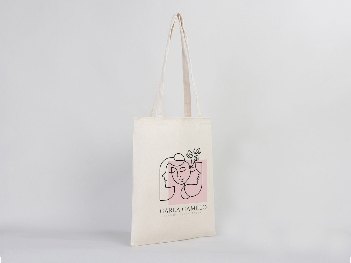 Custom Tote Bag -  14"W x 16"H (35 cm x 40 cm)  - Logo Tote with Eco-Friendly, Reusable Appeal - Promotional & Personalized Bags - Custom Print Logo