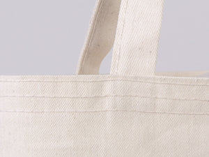 Custom Tote Bag 14"W x 16"H – Wholesale Cotton Shopping Bag with Logo Print