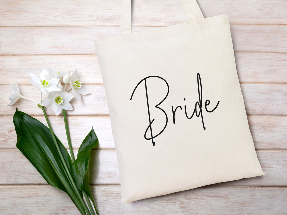 Cotton Bride Bags – Eco-Friendly Favors for Bridesmaids & Bridal Party