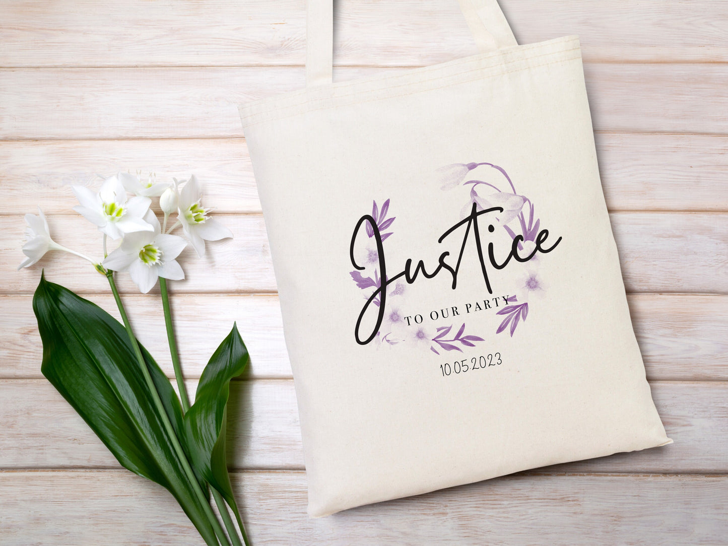 Custom Wedding Totes Bridal Gifts Bag - Cotton Bags for Bridal Party - Bridesmaid Gift - Guest Favor Bags - Wedding Favour Packaging