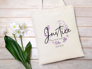 Custom Wedding Tote Bags – Personalized Bridesmaid & Bridal Party Gift Bags