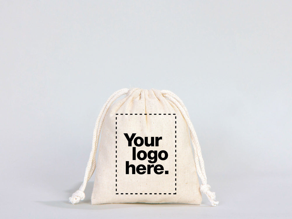 Custom Muslin Bags - 4"W x 5"H (10 x 13 cm)  Organic Cotton Favor Bags -   Wedding Favor Drawstring Bags - Jewelry - Gift - Produce - Packing Bags
