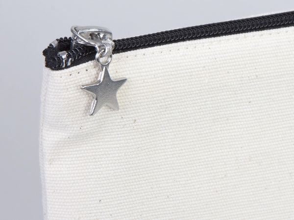 Wedding Clutch Bag -  10"W x 7"H  Custom Cotton Clutch Bag - Wedding Cotton Clutch Gift