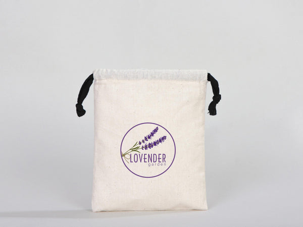 Cotton Bags - 6"W x 8"H (15.5 cm x 20 cm) Black Drawstring - Great For Packing And Wrapping - Organic Cotton Pouch Bag - Bridal shower Bag