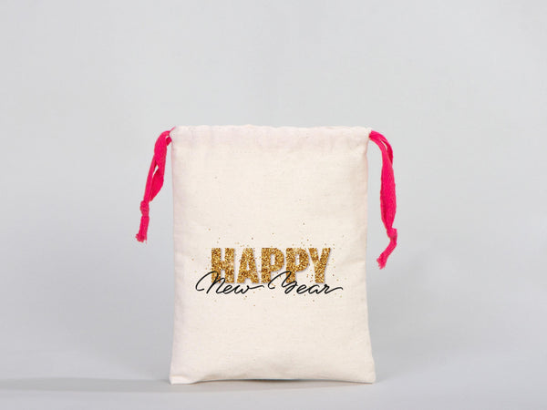 Pink Drawstring Cotton Bags 6"W x 8"H (15 cm x 20 cm), Great For Packing And Wrapping, Organic Cotton Pouch Bag, Bridal shower Bag, Custom Bag