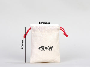 Custom Drawstring Bags -  4"W x 5"H  (10 cm x 13 cm) -  Wedding Favor Bags - Cotton Drawstring Bags