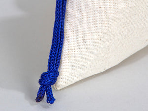 Drawstring Pouches Bag - 4"W x 5"H (10 cm x 13 cm) -  Hangover Kit - Favor Bags - Wedding Favor Bags - Bachelorette Party Ideas - Blue Bags