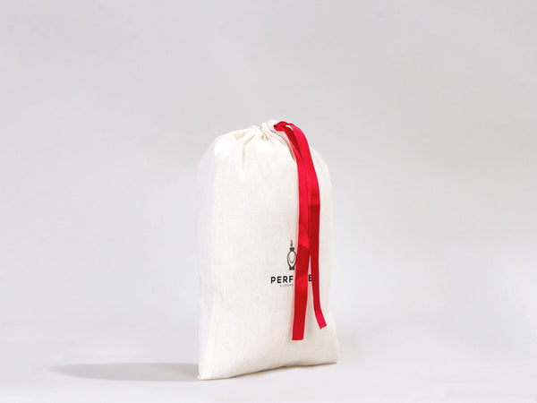 Personalized Logo Printed Cotton Bags – 8 W x  12 H  (20 cm " x 30 cm ") Red Double Drawstring Pouch Bags,  Custom Party Favor Bags for Bridal Gifts