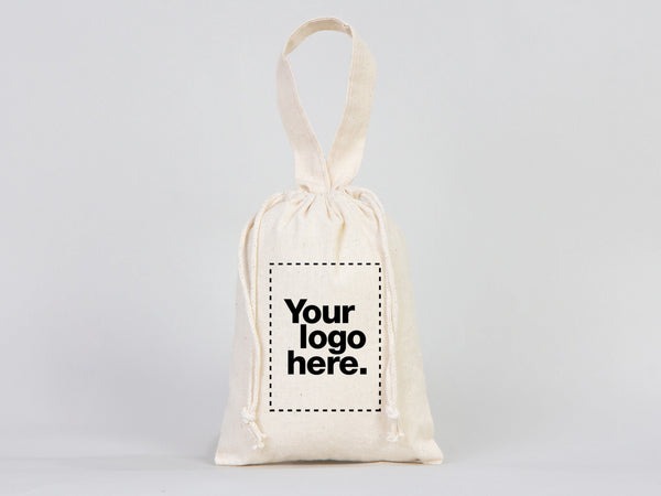 Custom Favor Bags  6"W x 8"H  (15,5 cm x 20 cm) Party Favor Bags Muslin Bags  Drawstring & Handle  Party Favor Bags , Cotton Gift bags