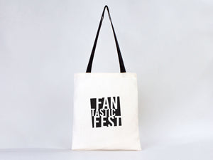 Custom Cotton Tote Bag 14"x16" with Black Handles – Personalized Logo & Promotional Bag