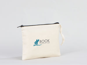 Custom Makeup Bag - 8"W x 6"H (21 cm x 15 cm  Cosmetic Makeup Bag - Bridesmaid Cosmetic Bag  - Zippered Cosmetic Bags
