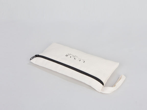 Custom Pencil Bags -  8"W x 4"H (21 x 10 cm)  Mini Cosmetic Cotton Bag | School Pouches Back To School Gifts  -  Zippered Bag