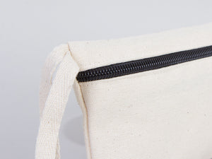Custom Pencil Bags -  8"W x 4"H (21 x 10 cm)  Mini Cosmetic Cotton Bag | School Pouches Back To School Gifts  -  Zippered Bag