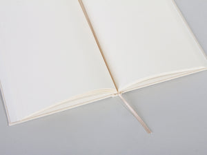 Canvas Cover Notebook  6"W x 8"H (15 cm x 20 cm) Text Logo or Photo Print, Promotional Notebook