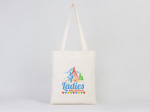 Personalized Cotton Tote Bags – 14"x16" Custom Printed Reusable Totes