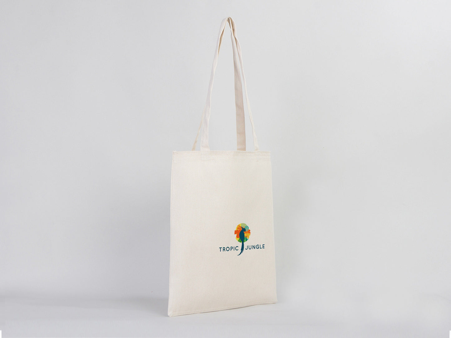 Custom Tote Bag -  14"W x 16"H (35 cm x 40 cm)  - Logo Tote with Eco-Friendly, Reusable Appeal - Promotional & Personalized Bags - Custom Print Logo