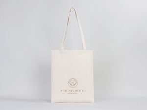 Custom Canvas Tote Bags Bulk – 14"x16" Natural Color with Logo Printing | Wholesale Cotton Totes
