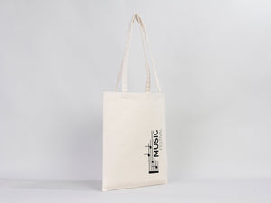 Custom Canvas Tote Bags Bulk – 14"x16" Natural Color with Logo Printing | Wholesale Cotton Totes
