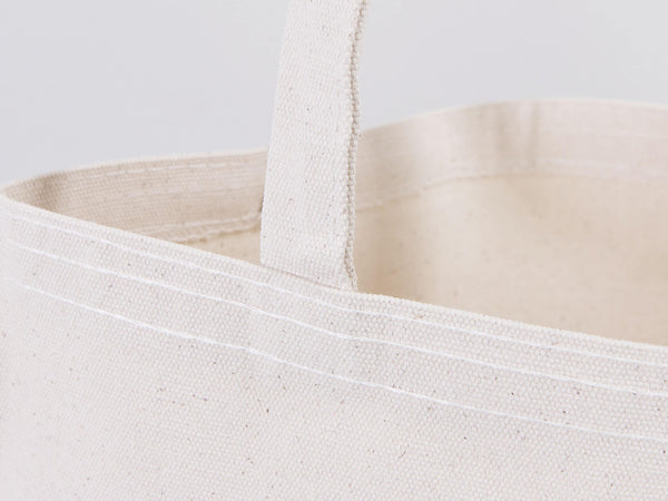 Custom Canvas Tote Bags Bulk – 14"x16" Natural Color with Logo Printing | Wholesale Cotton Totes