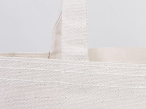 Custom Canvas Tote Bags Bulk – 14"x16" Natural Color with Logo Printing | Wholesale Cotton Totes