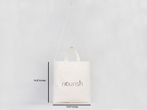 Canvas Tote Bag, 15W x 15H x 1.5D inches Wholesale Tote Bags With Your Logo, İmage, Text, Canvas Bag Print