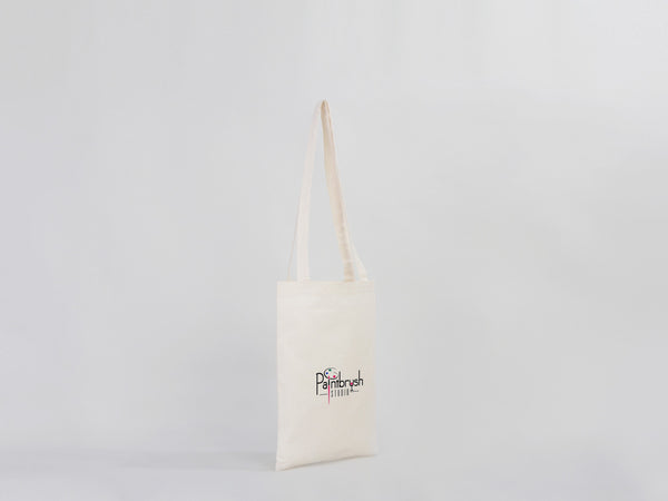 Custom Long Handle Tote Bag 10"x14" – Mini Promotional & Shopping Bag