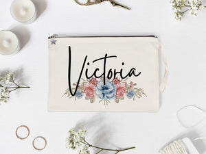 Wedding Clutch Bag 10"x7" – Custom Eco-Friendly Cotton Bridal Clutch