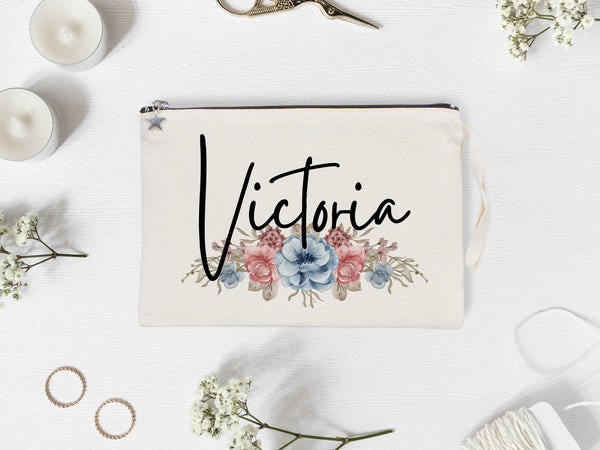 Wedding Clutch Bag 10"x7" – Custom Eco-Friendly Cotton Bridal Clutch
