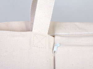 Large Size Canvas Tote Bags, 18"W x 16"H x 4"L Personalized Bag, Cotton Organic Bags,Shopping Bags
