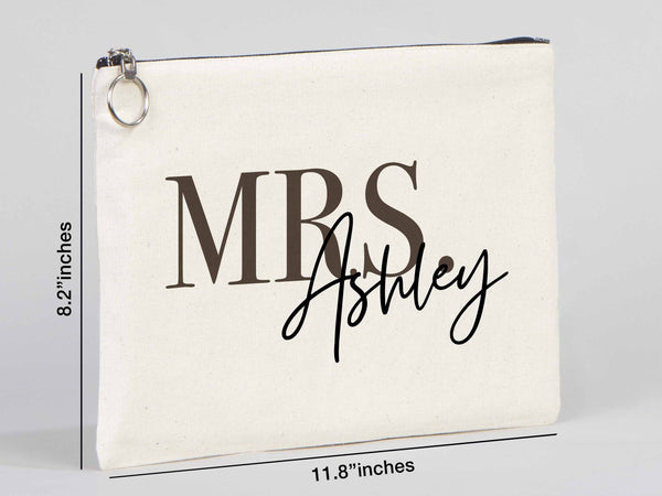 Large Clutch Bag For Wedding Gift 12"W x 8"H (30 cm x 21 cm) - Custom Cotton Big Clutch Bag - Wedding cotton clutch gift - Clutch Wedding Clutch Bagg