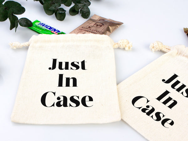 Just İn Case Bag,  Recovery kit Bags, Bachelorette Party Bags, Hangover bags, Survival Kits, Wedding Welcome Recovery