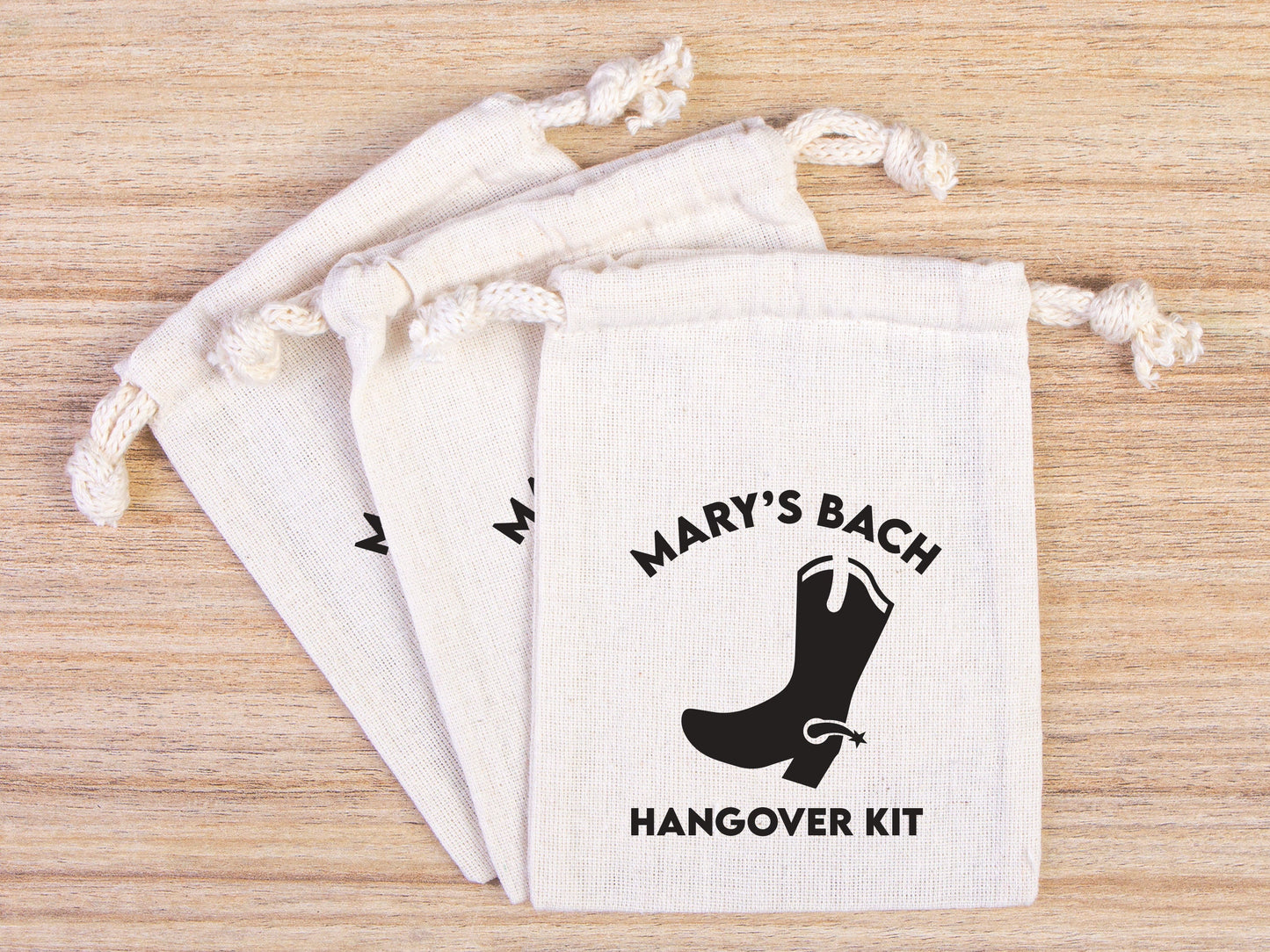 Hangover Kit Bags -  Party Recoveryt Kit Bags - Surival kit pouch -  Hangover bags - Bachelorette Party - Custom Print Cotton Bags