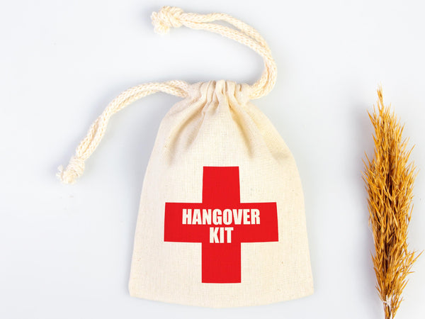 Hangover Kit Bags -  Party Recovery Kit Bags - Survival kit pouch  3 Different size Hangover bag Models - Bachelorette Party
