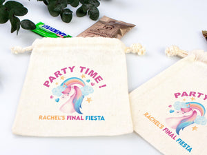 Final Fiesta Siesta Hangover Kit Pouch - Recovery Kit - Bachelorette Party - Mexico Survival Kit - Custom Print Bags For Party
