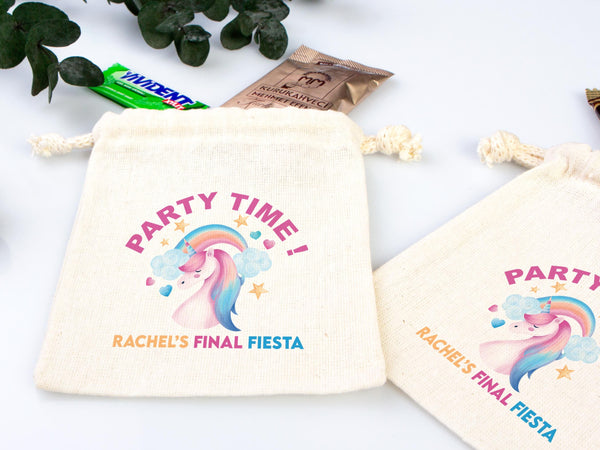 Final Fiesta Siesta Hangover Kit Pouch - Recovery Kit - Bachelorette Party - Mexico Survival Kit - Custom Print Bags For Party