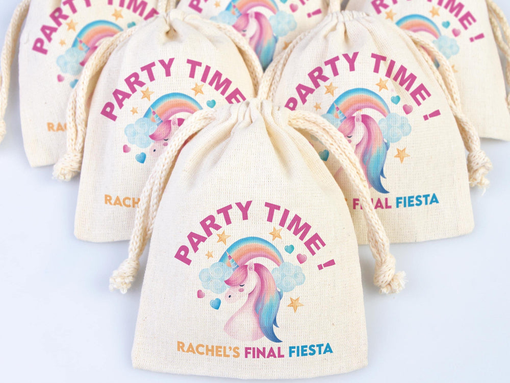 Final Fiesta Siesta Hangover Kit Pouch - Recovery Kit - Bachelorette Party - Mexico Survival Kit - Custom Print Bags For Party