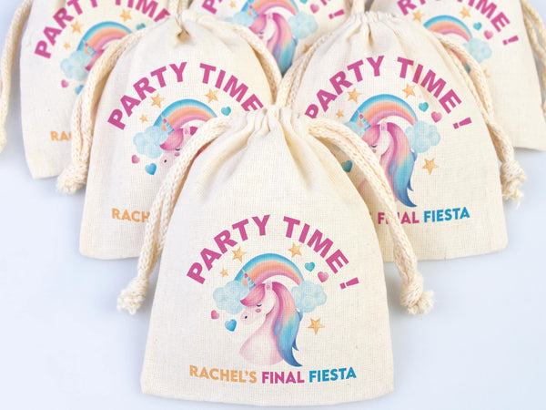 Final Fiesta Siesta Hangover Kit Pouch - Recovery Kit - Bachelorette Party - Mexico Survival Kit - Custom Print Bags For Party